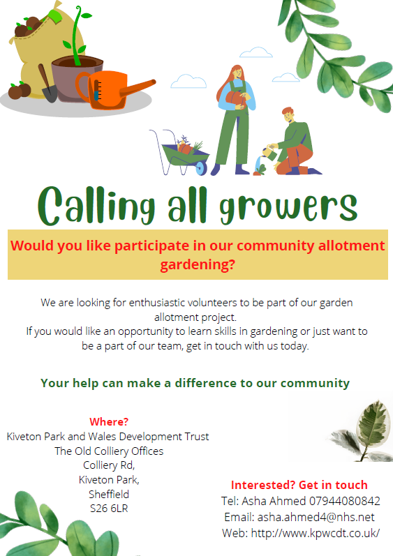 Would you like participate in our community allotment gardening?